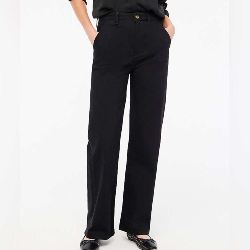 J. Crew High-Rise Soft Trouser Jean in All-Day Stretch